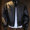 Men's Vintage Faux Leather Motorcycle Jacket