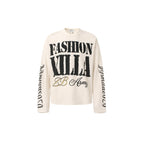Graphic Letter Sweatshirt | Crew Neck Long Sleeve Pullover - Drenn