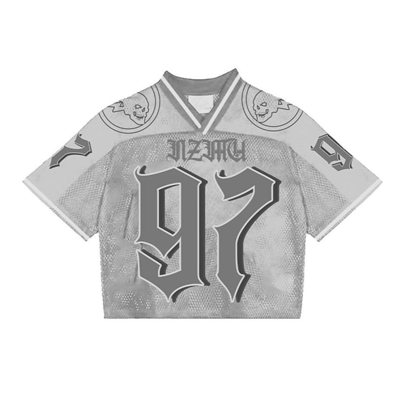 Odważny t-shirt z grafiką o wyrazistym, nieustraszonym charakterze
