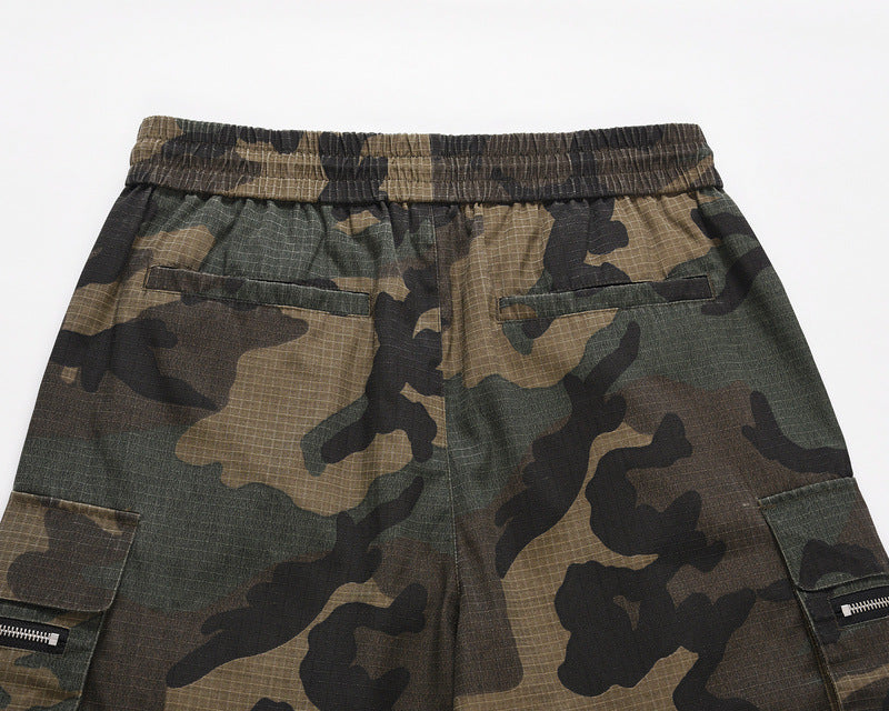 Men’s Camo Utility Cargo Shorts