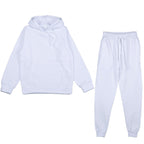 Men’s Oversized Tracksuit Set – Hooded Sweatshirt and Jogger Pants