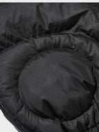 Quilted Puffer Jacket with Removable Hood