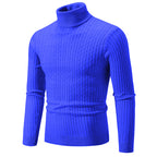 Men’s Slim Fit Turtleneck Sweater – Warm Anti-Pilling Winter Pullover