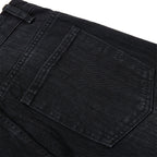 Szorty jeansowe z szerokimi nogawkami w stylu retro