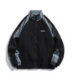 Men's Color Block Streetwear Varsity Jacket