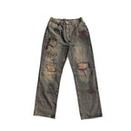 Men’s Distressed Streetwear Jeans