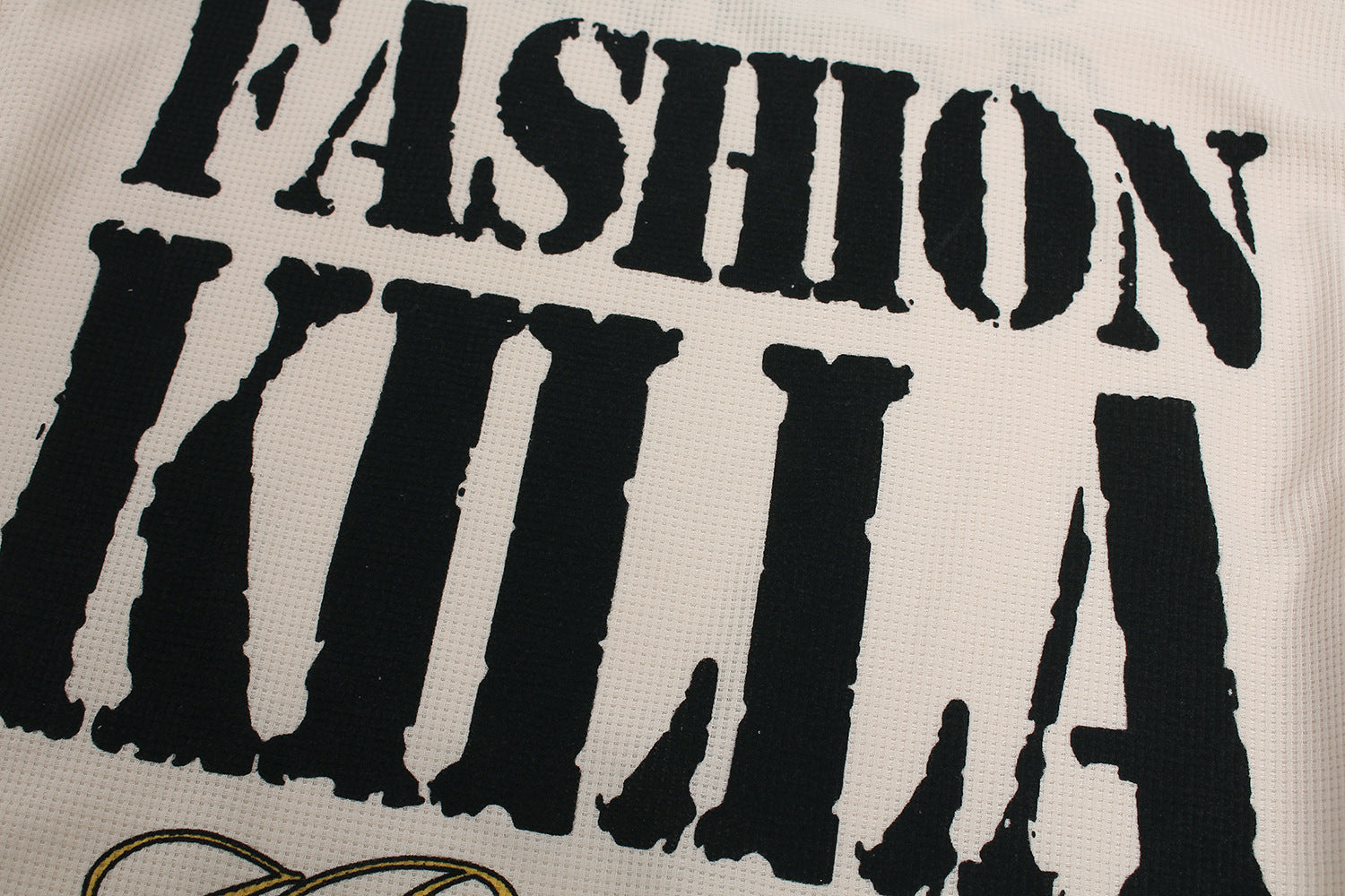 Graphic Letter Sweatshirt | Crew Neck Long Sleeve Pullover - Drenn
