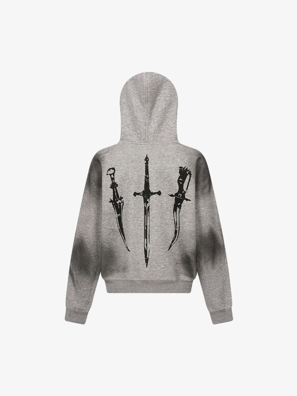 Graphic Print Hooded Jacket for Men