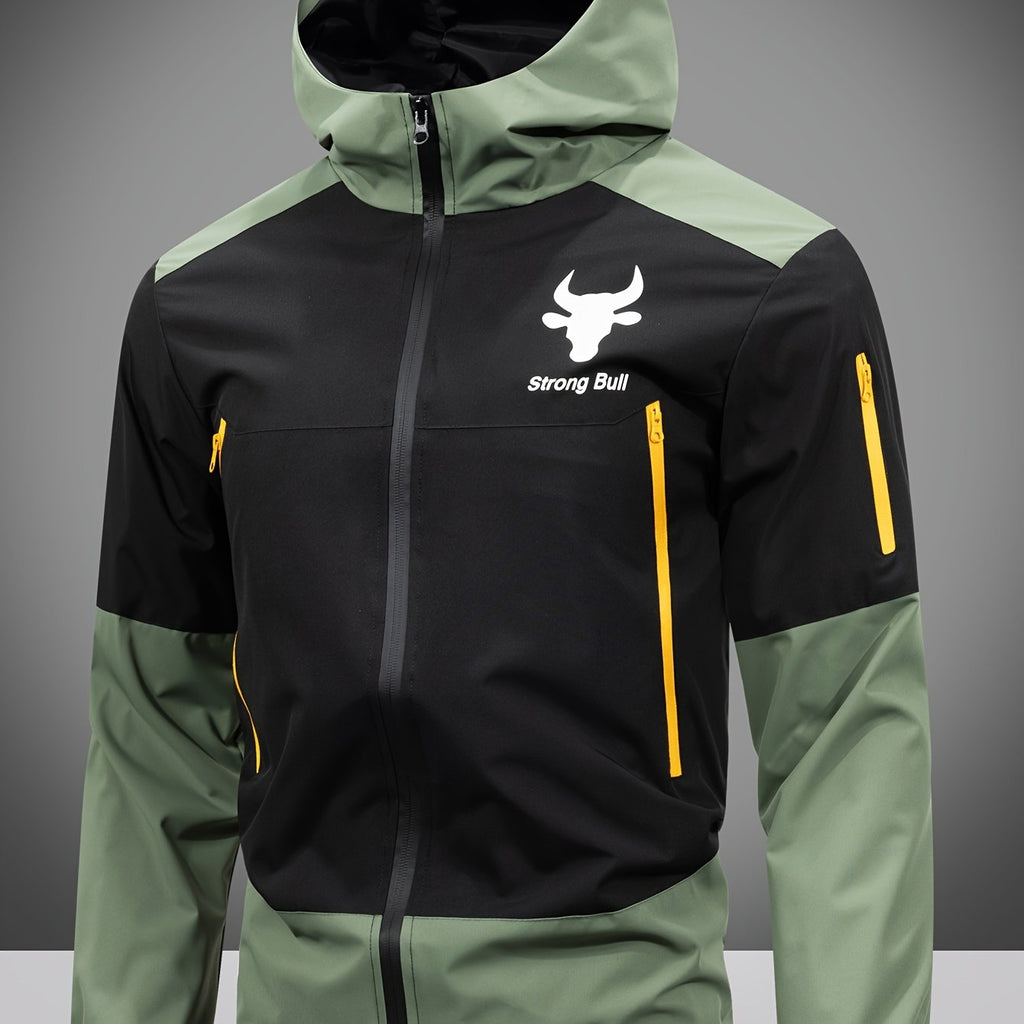 Men's Waterproof Zipper Coat