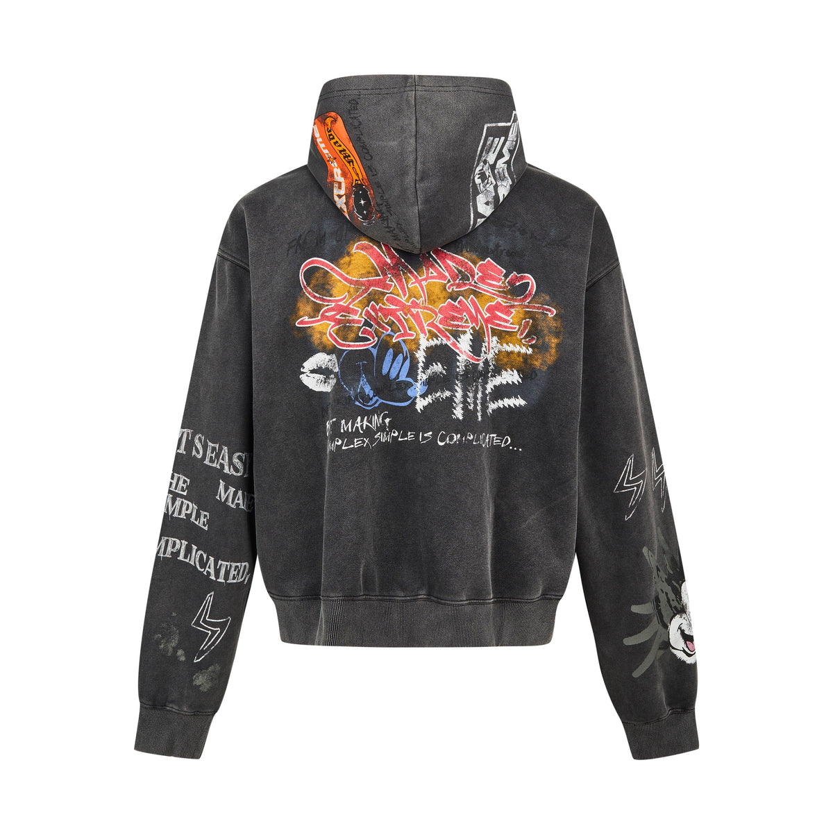 Grunge Graffiti | Full-Zip Hoodie