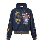 Grunge Graffiti | Full-Zip Hoodie
