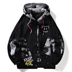 Urban Stitch Detail Hooded Jacket