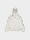 Quilted Puffer Jacket with Removable Hood