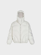 Quilted Puffer Jacket with Removable Hood