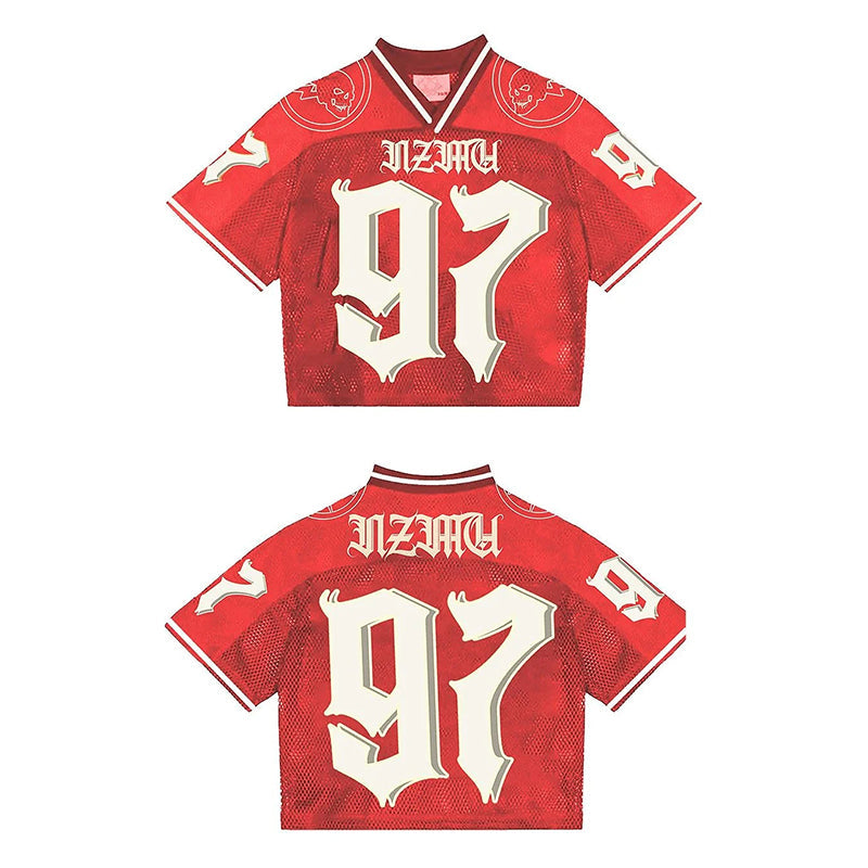 Odważny t-shirt z grafiką o wyrazistym, nieustraszonym charakterze