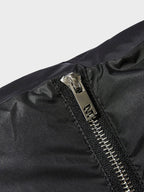 Quilted Puffer Jacket with Removable Hood