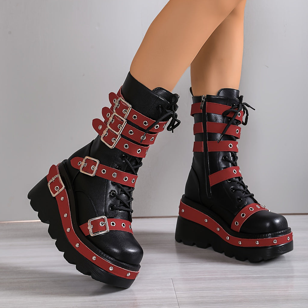 Women’s Platform Mid-Calf Boots