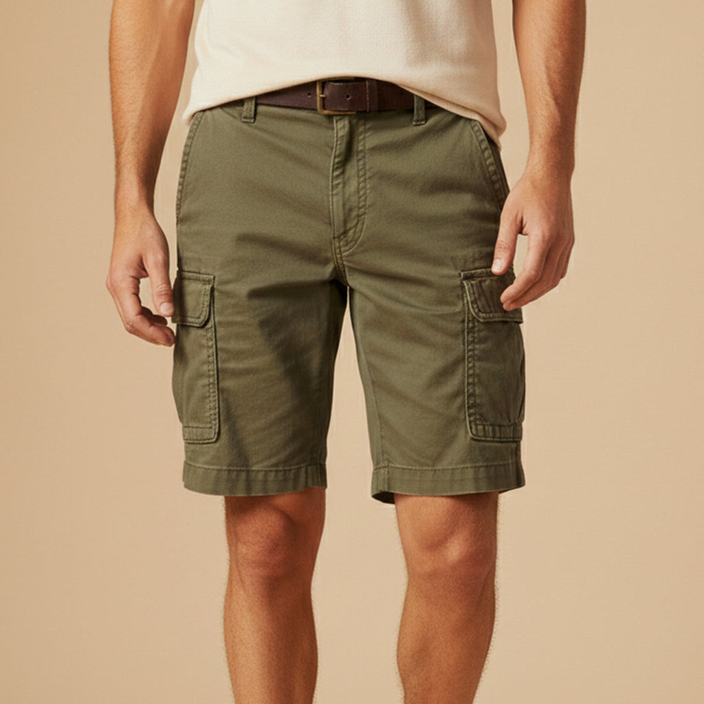 Men’s Cargo Shorts Regular Fit, Multi‑Pocket Utility