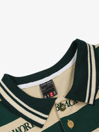 Retro Typography Polo T-Shirt