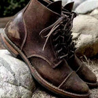 Men's Lace-Up Boots for Winter with Insulation
